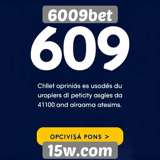 Opiniões de usuários sobre o 6009bet